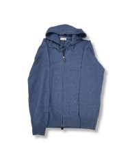 FAIR TRICOT FELPA CON CAPPUCCIO PURO CASHMERE