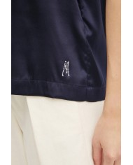 MARCIANO GUESS TOP IN MISTO SETA