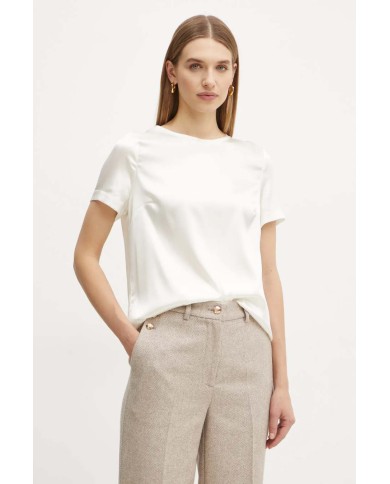 MARCIANO GUESS TOP IN MISTO SETA