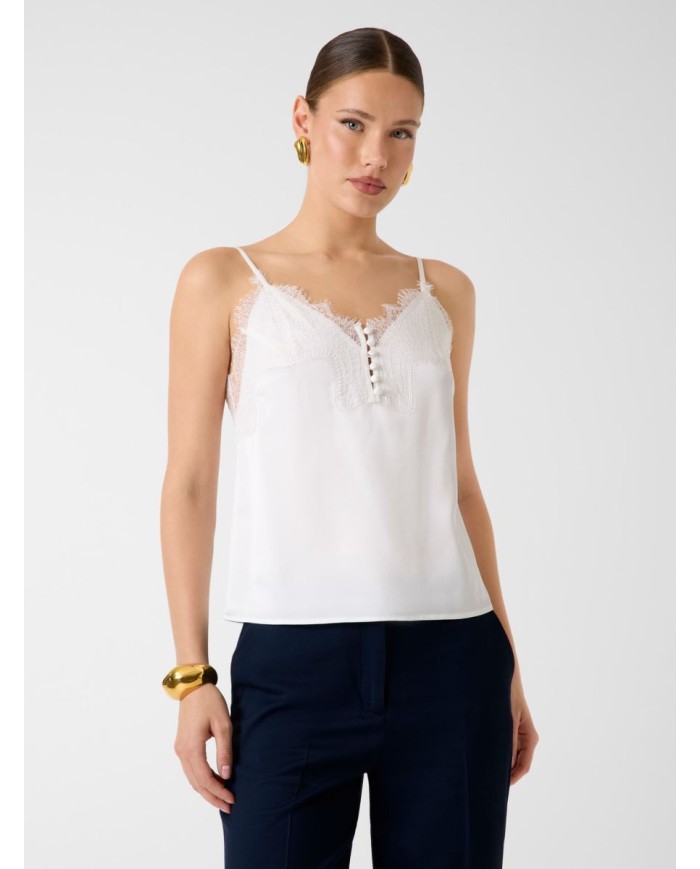 MARCIANO GUESS TOP IN SATIN