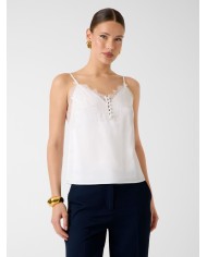 MARCIANO GUESS TOP IN SATIN