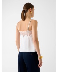 MARCIANO GUESS TOP IN SATIN