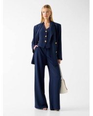 MARCIANO GUESS GILET A RIGHE GESSATE