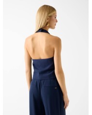 MARCIANO GUESS GILET A RIGHE GESSATE