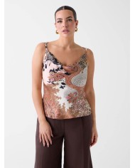 MARCIANO GUESS TOP STAMPATO