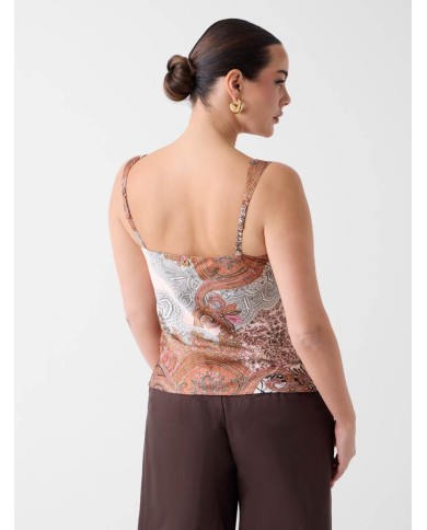 MARCIANO GUESS TOP STAMPATO