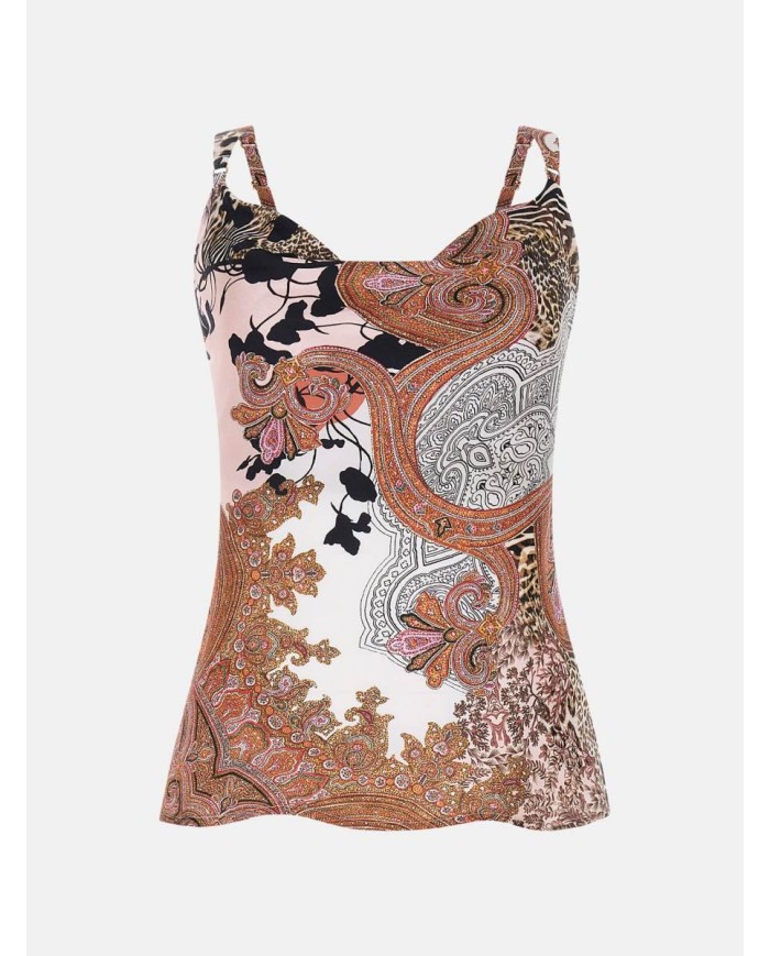 MARCIANO GUESS TOP STAMPATO