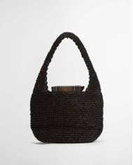 BARBOUR BORSA TOTE INTESSUTA LILY
