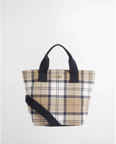 BARBOUR BORSA TOTE MAISY IN TARTAN