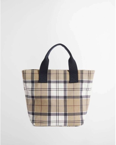 BARBOUR BORSA TOTE MAISY IN TARTAN