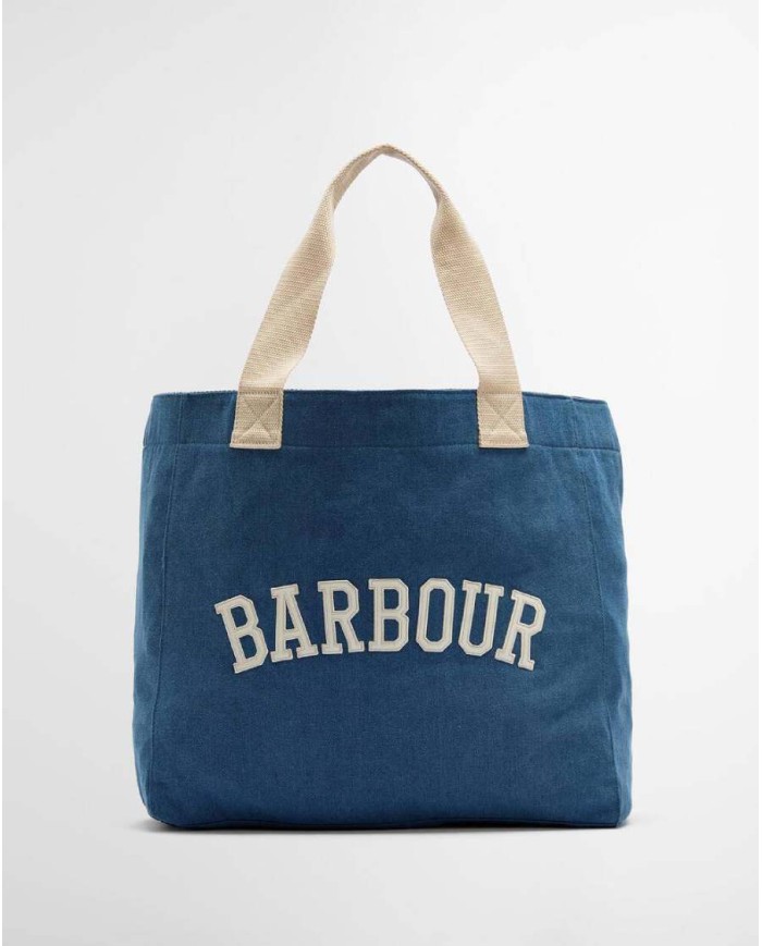 BARBOUR BORSA TOTE IN DENIM EMILY