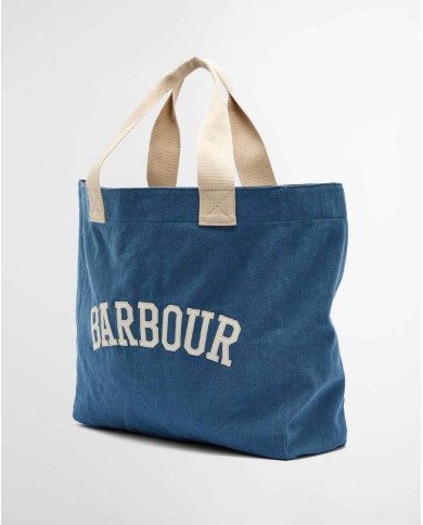 BARBOUR BORSA TOTE IN DENIM EMILY