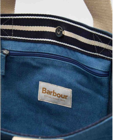 BARBOUR BORSA TOTE IN DENIM EMILY