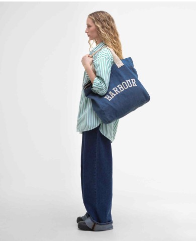 BARBOUR BORSA TOTE IN DENIM EMILY