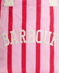 BARBOUR BORSA TOTE EMILY CON MOTIVO A RIGHE