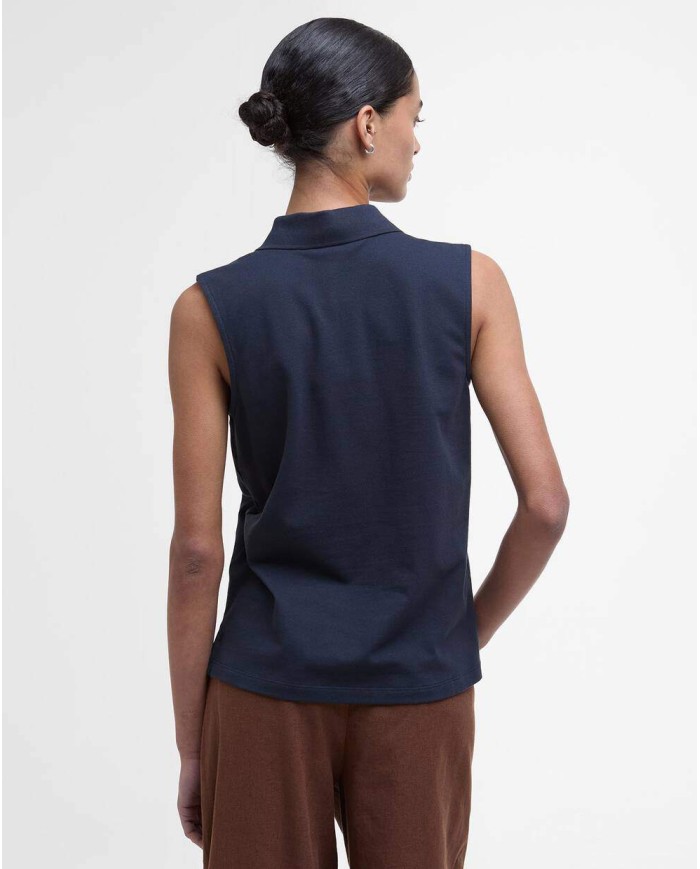 BARBOUR POLO SENZA MANICHE BOWFORD