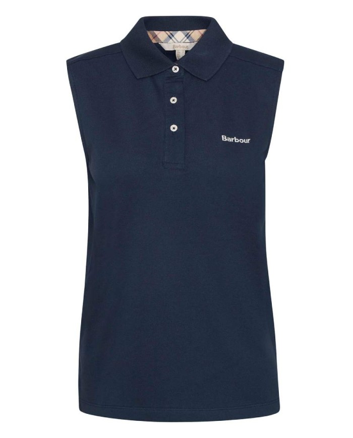 BARBOUR POLO SENZA MANICHE BOWFORD