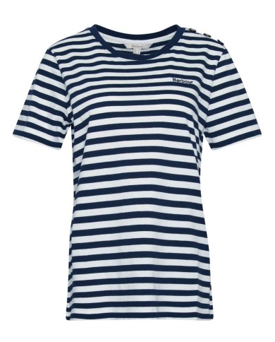 BARBOUR MAGLIETTA FERRYSIDE CON MOTIVO A RIGHE