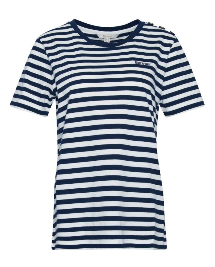 BARBOUR MAGLIETTA FERRYSIDE CON MOTIVO A RIGHE