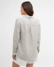 BARBOUR CAMICIA A MANICHE LUNGHE MARINE