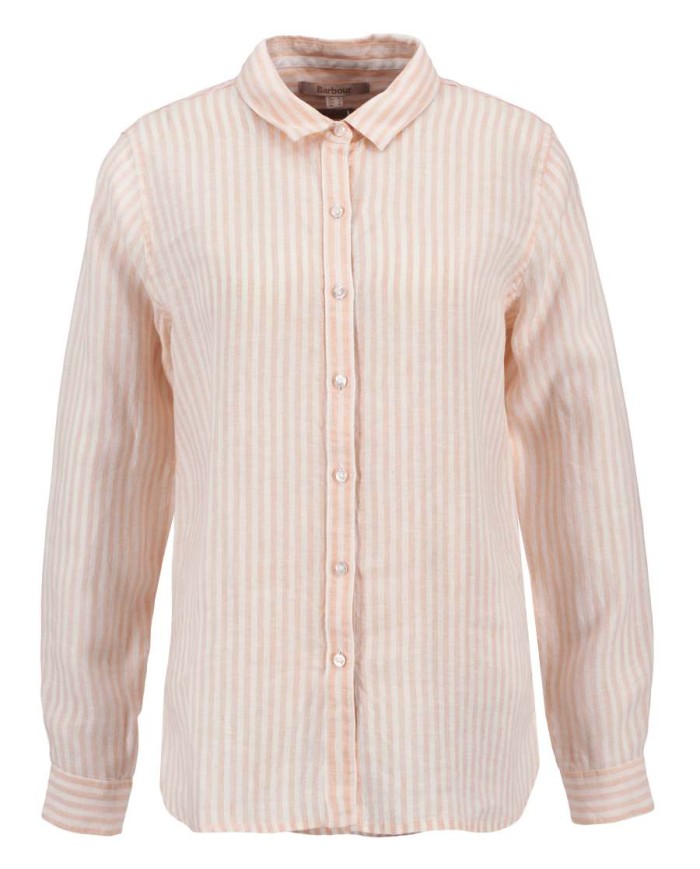 BARBOUR CAMICIA A MANICHE LUNGHE MARINE