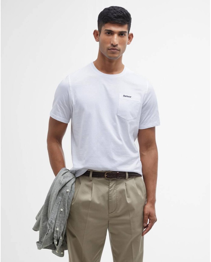 BARBOUR MAGLIETTA CON TASCHIN LANGDON