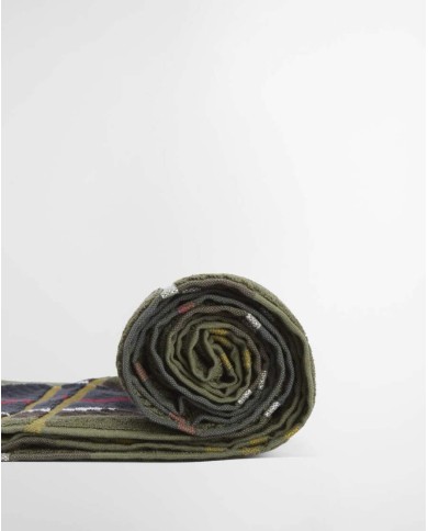 BARBOUR ASCIUGAMANO DA MARE IN TARTAN