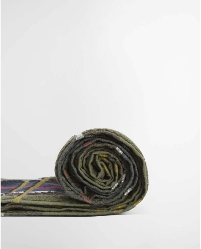 BARBOUR ASCIUGAMANO DA MARE IN TARTAN