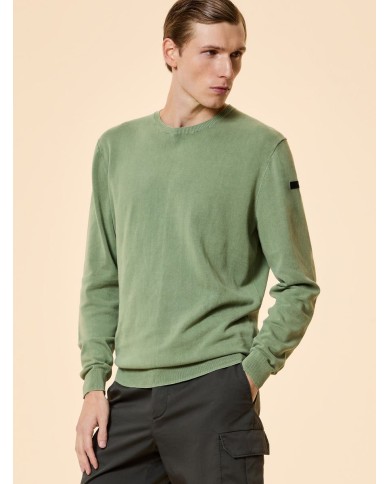 RRD MAGLIA GIROCOLLO TECHNO WASH