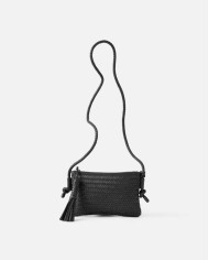 BIBA BORSA IN PELLE A CROCE PERKINS