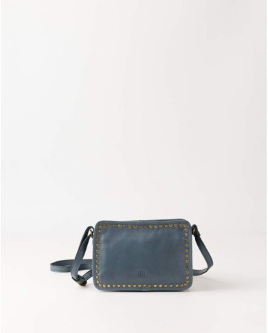 BIBA BORSA IN PELLE CON CROCE ROCKWALL