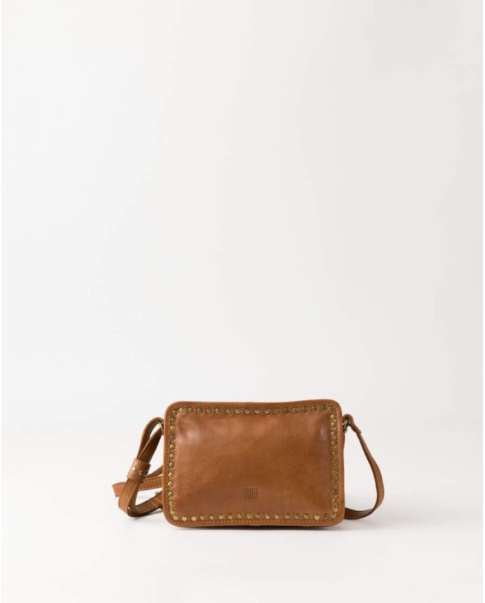 BIBA BORSA IN PELLE CON CROCE ROCKWALL