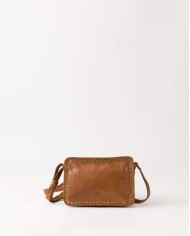 BIBA BORSA IN PELLE CON CROCE ROCKWALL