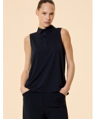 RRD POLO OXFORD SLEEVELESS