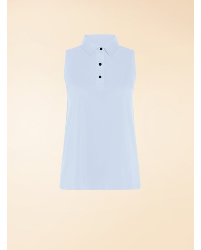 RRD POLO OXFORD SLEEVELESS