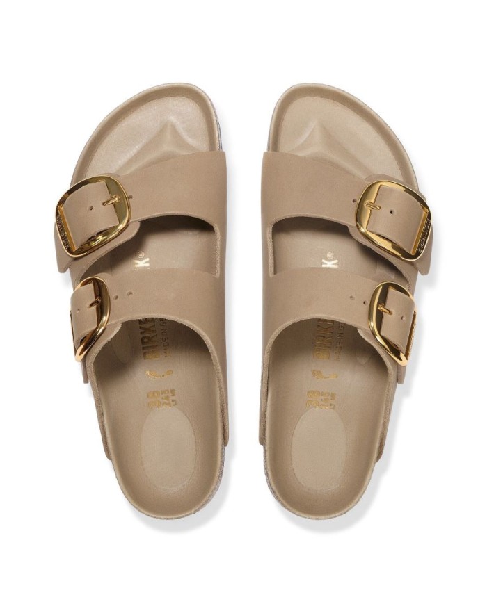 BIRKENSTOCK SANDALI DONNA ARIZONA BIG BUCKLE IN PELLE OLIATA