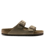 BIRKENSTOCK SANDALI DONNA ARIZONA PLANTARE MORBIDO IN PELLE SCAMOSCIATA