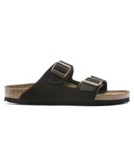 BIRKENSTOCK SANDALI DONNA ARIZONA PLANTARE MORBIDO IN PELLE SCAMOSCIATA
