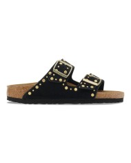 BIRKENSTOCK SANDALI DONNA ARIZONA RIVET IN PELLE SCAMOSCIATA
