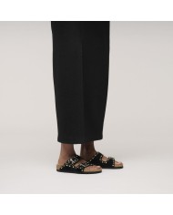 BIRKENSTOCK SANDALI DONNA ARIZONA RIVET IN PELLE SCAMOSCIATA