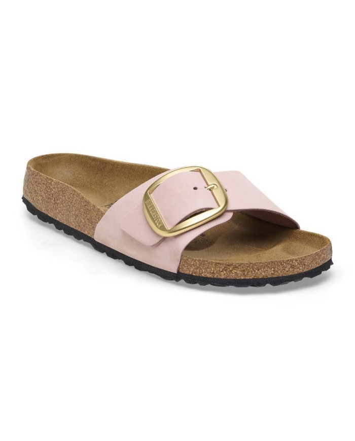 BIRKENSTOCK SANDALI DONNA MADRID BIG BUCKLE IN PELLE NUBUCK