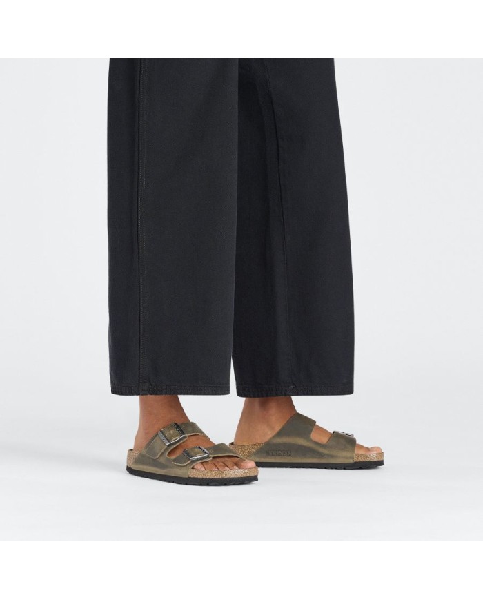 BIRKENSTOCK SANDALI UOMO ARIZONA IN PELLE OLIATA