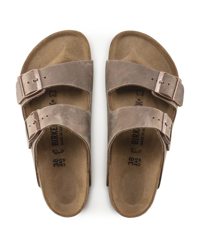 BIRKENSTOCK SANDALI UOMO ARIZONA IN PELLE OLIATA