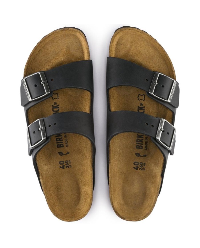 BIRKENSTOCK SANDALI UOMO ARIZONA IN PELLE OLIATA