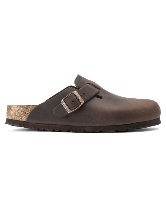 BIRKENSTOCK SANDALI DONNA BOSTON IN PELLE OLIATA
