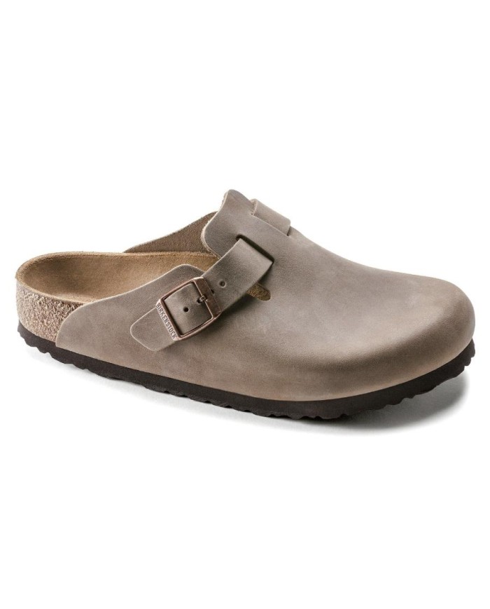 BIRKENSTOCK SANDALI UOMO BOSTON IN PELLE OLIATA