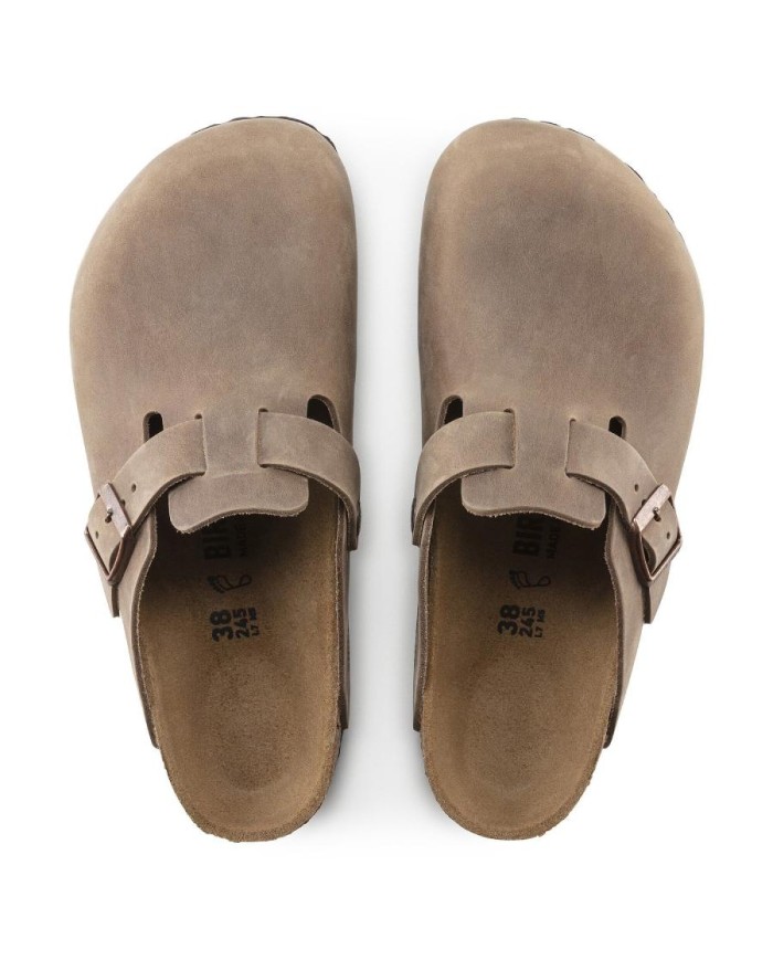 BIRKENSTOCK SANDALI UOMO BOSTON IN PELLE OLIATA