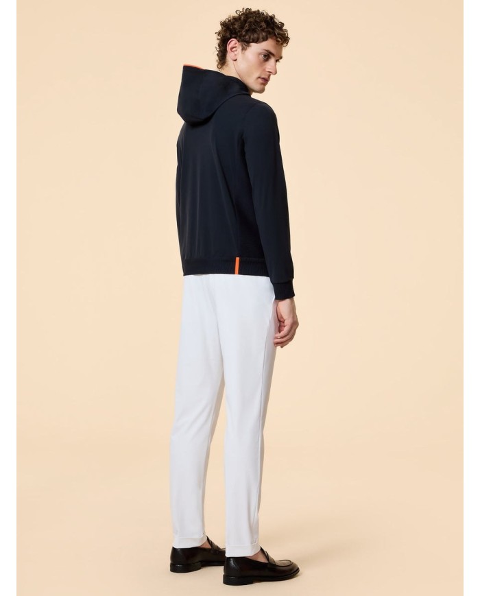 RRD FELPA CON CAPPUCCIO SURFLEX SOFT TOUCH HOOD ZIP