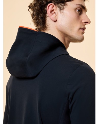 RRD FELPA CON CAPPUCCIO SURFLEX SOFT TOUCH HOOD ZIP