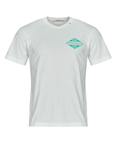 REPLAY MAGLIETTA IN JERSEY CON STAMPA MIAMI